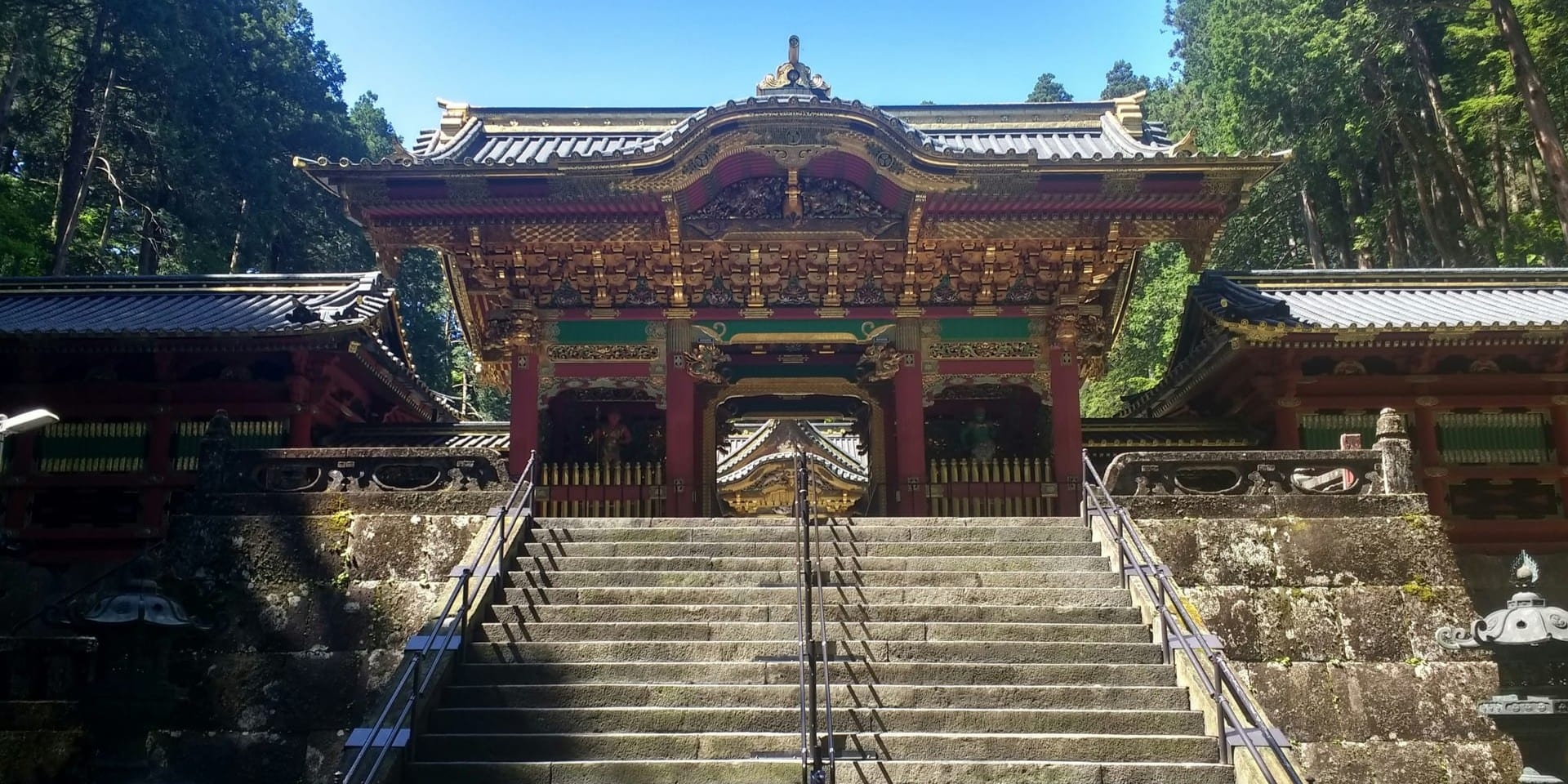 Nikko Toshogu Shrine ornate gold lacquer Japan